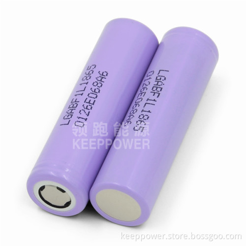 INR18650F1L 3.6V li ion rechargeable battery cell LG 18650 3400mAh 3350mAh